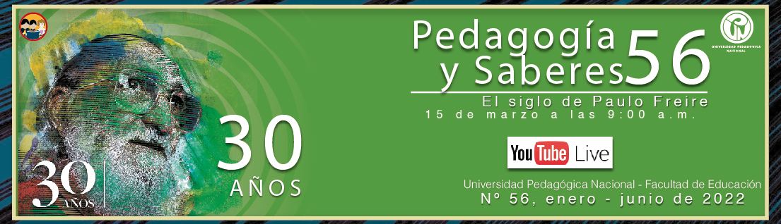 Lanzamiento de la revista: 'Pedagogía y Saberes No. 56: El siglo de Paulo Freire'